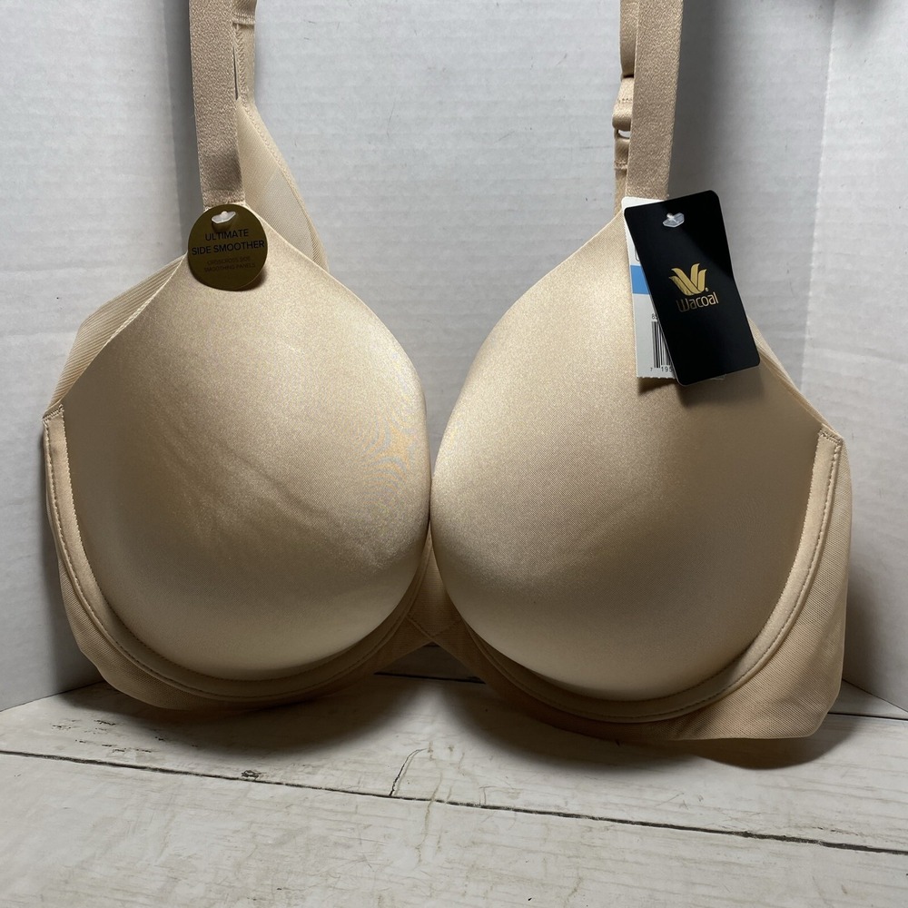 Wacoal 42CT -Shirt Bra  Women's Ultimate Side Smoother Seamless Underwire 853281